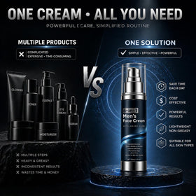 WAESKI cream on hand demonstrating lightweight texture and quick absorption benefit