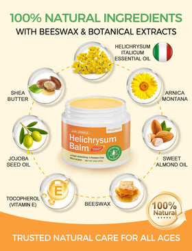 Wagomars balm applied to facial spot to reduce redness and calm skin