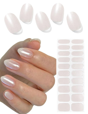 Wahrshei front packaging showing 20pcs gel strips and tools for easy application