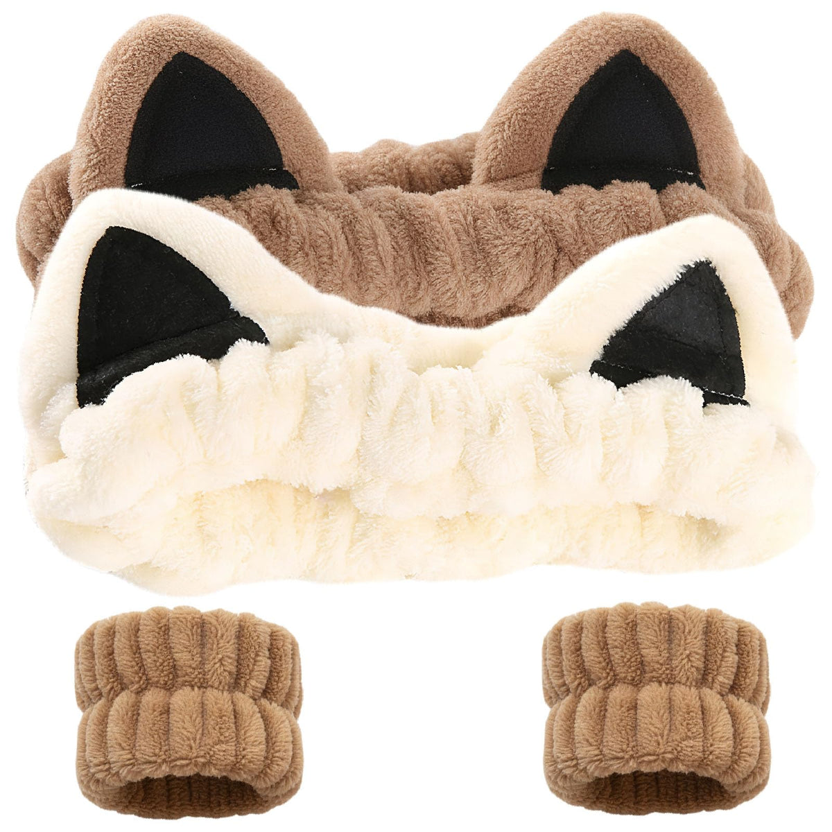 Waliah front view cat ear headband shows cute design and secure fit