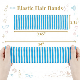 Waliah headband worn during yoga demonstrating secure non-slip fit