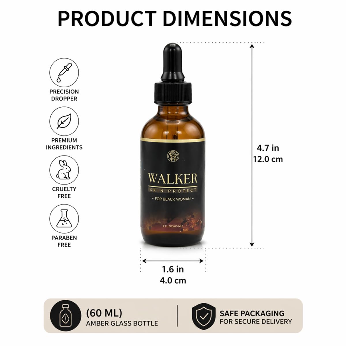 Walker lifestyle bathroom vanity scene showing daily routine and easy morning use