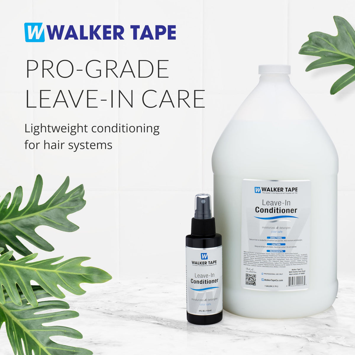 Walker Tape displayed on a styling station suggesting professional-ready maintenance