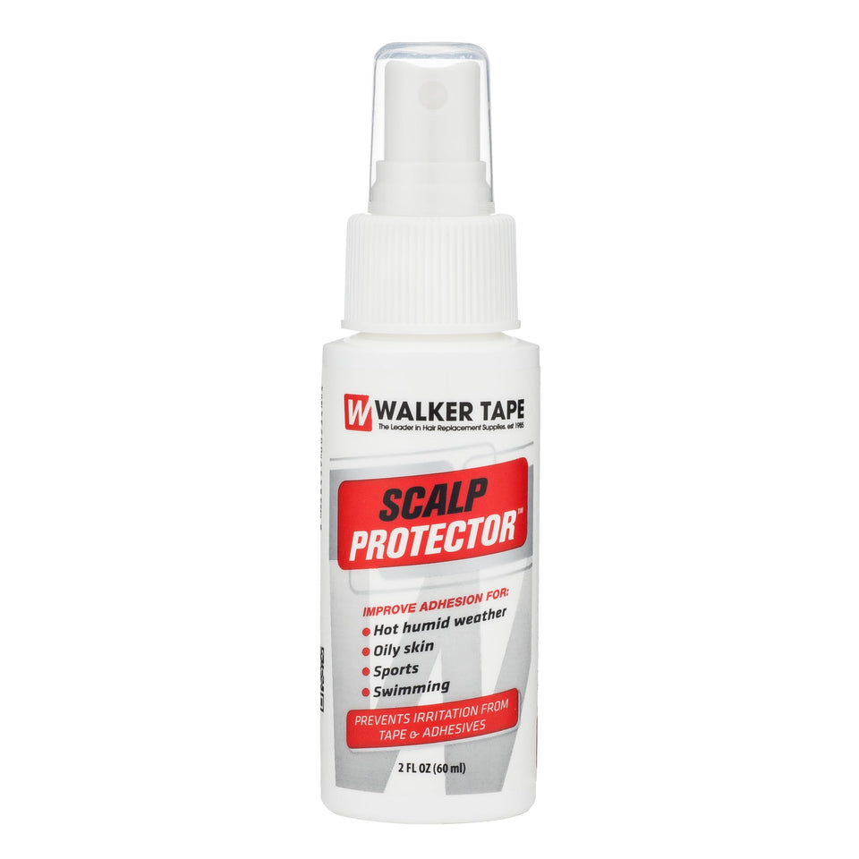 Walker Tape front packaging showing 2 fl oz spray for gentle scalp protection