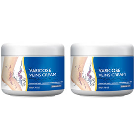 Wanban front packaging showing two cream tubes for leg care and easy use