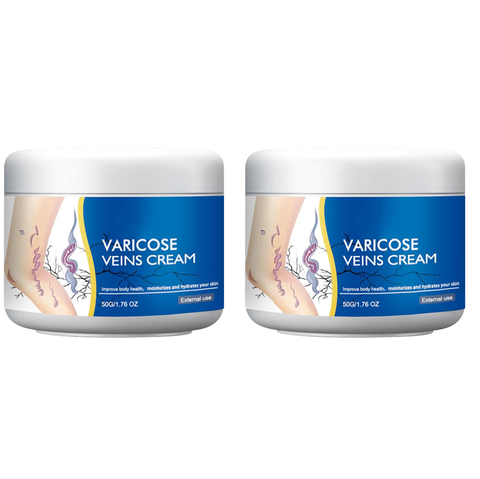 Wanban front packaging showing two cream tubes for leg care and easy use