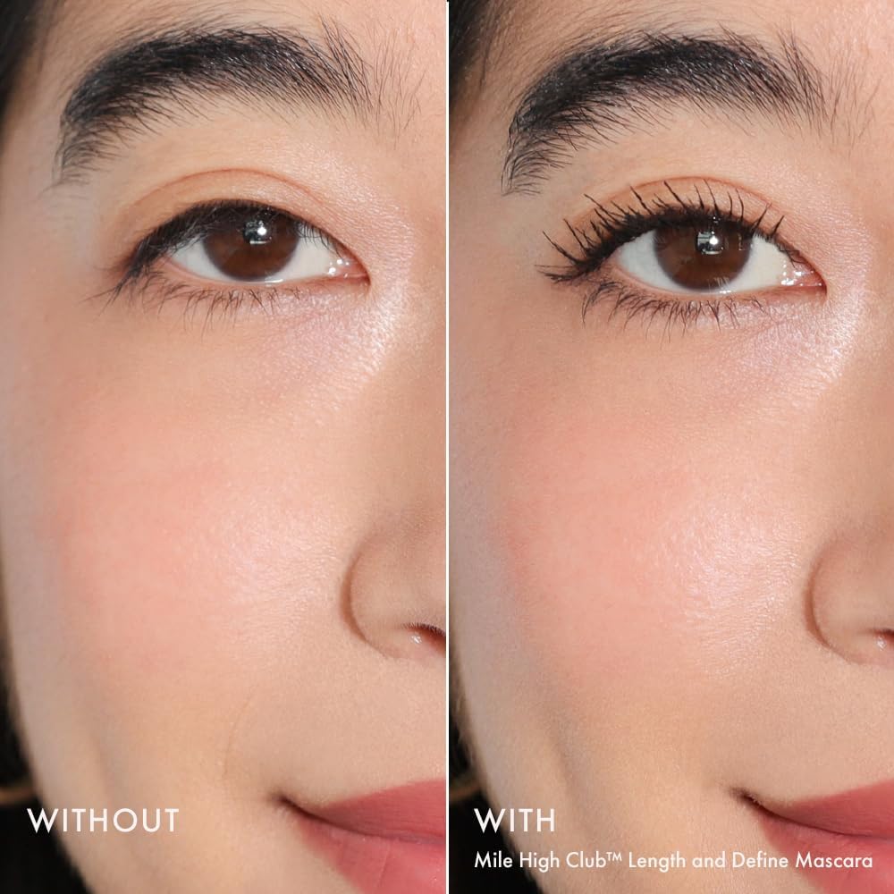 Wander Beauty before and after lashes revealing length and lift