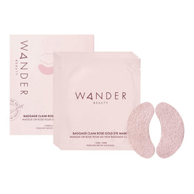 Wander Beauty front packaging showing six pairs and rose gold design for brightening
