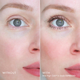 Wander Beauty wand close-up showing precise bristles that separate and coat lashes