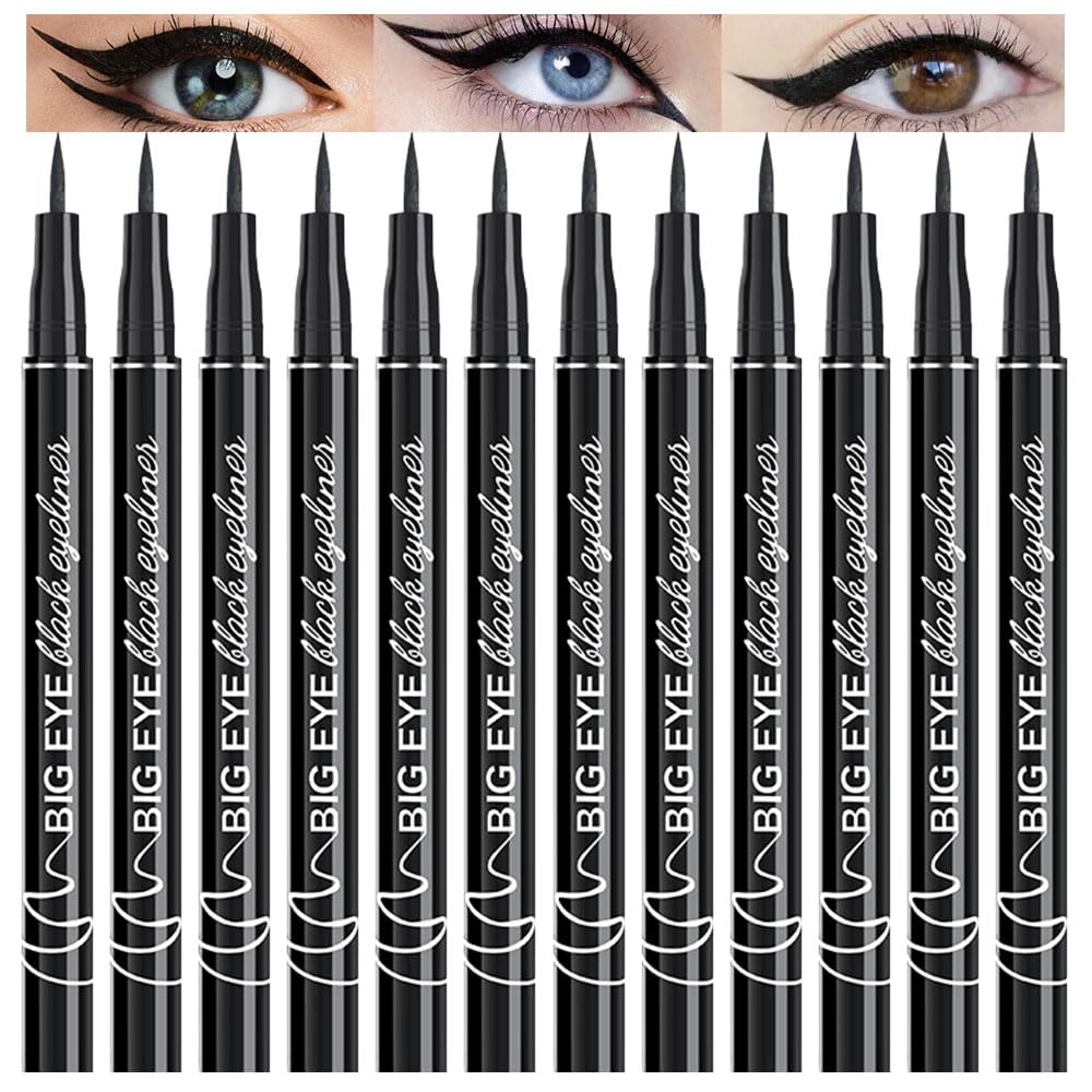 WanTuoluo front packaging showing 12 matte black pens and clear branding for value