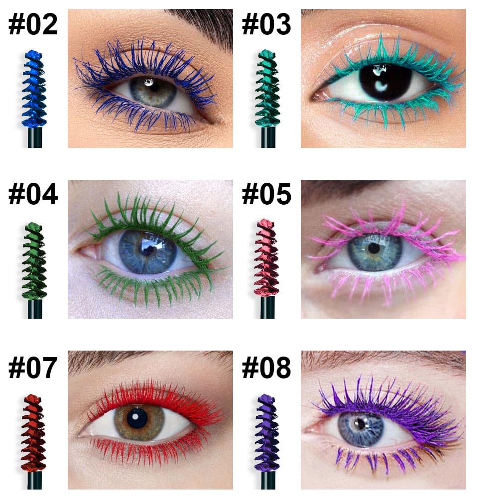 WanTuoluo mascara brush closeup for precise application and separation