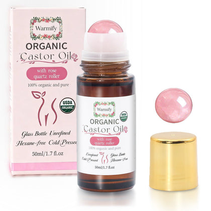 Warmify front packaging showing 50ml roller and benefits