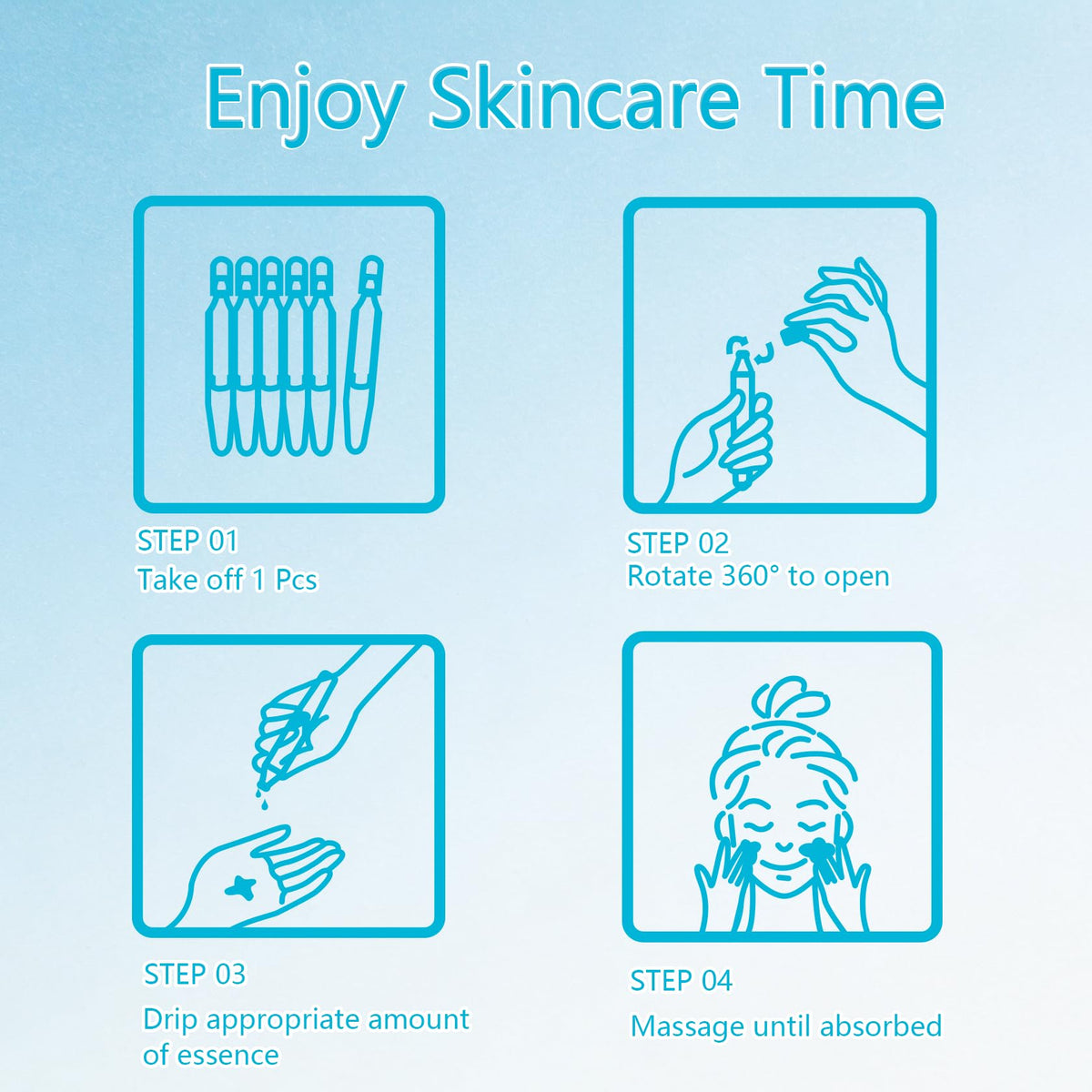 Wasali application on hand showing gentle patting technique and soothing hydration