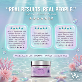 WATCH & SEA BEAUTY model diffusing hair to set a lasting curl cast with volume
