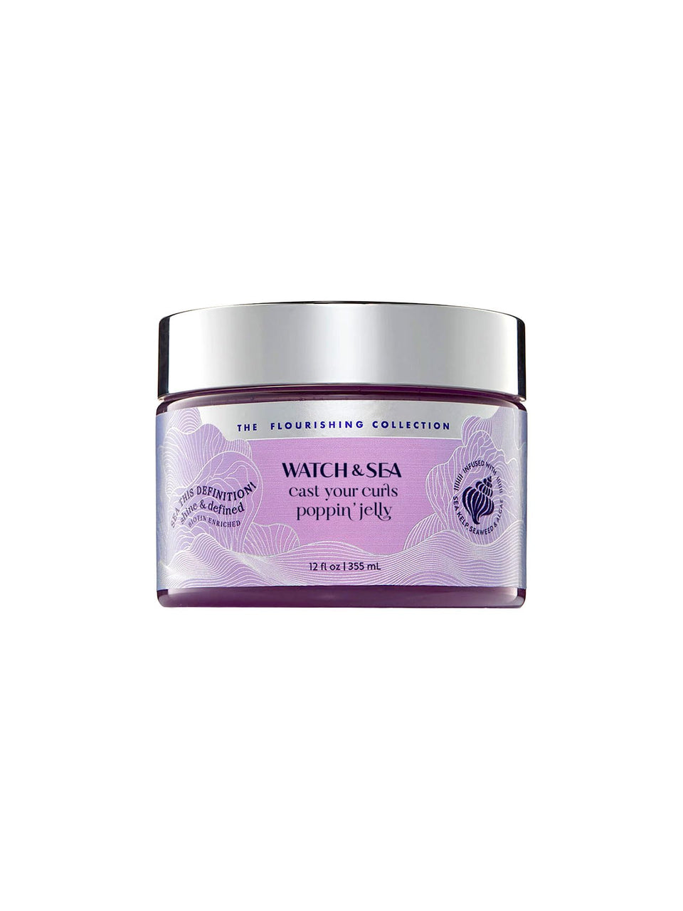 WATCH & SEA BEAUTY jar front packaging showing label and product name for clarity