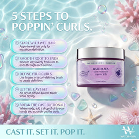 WATCH & SEA BEAUTY jelly texture close-up highlighting smooth, non-greasy consistency