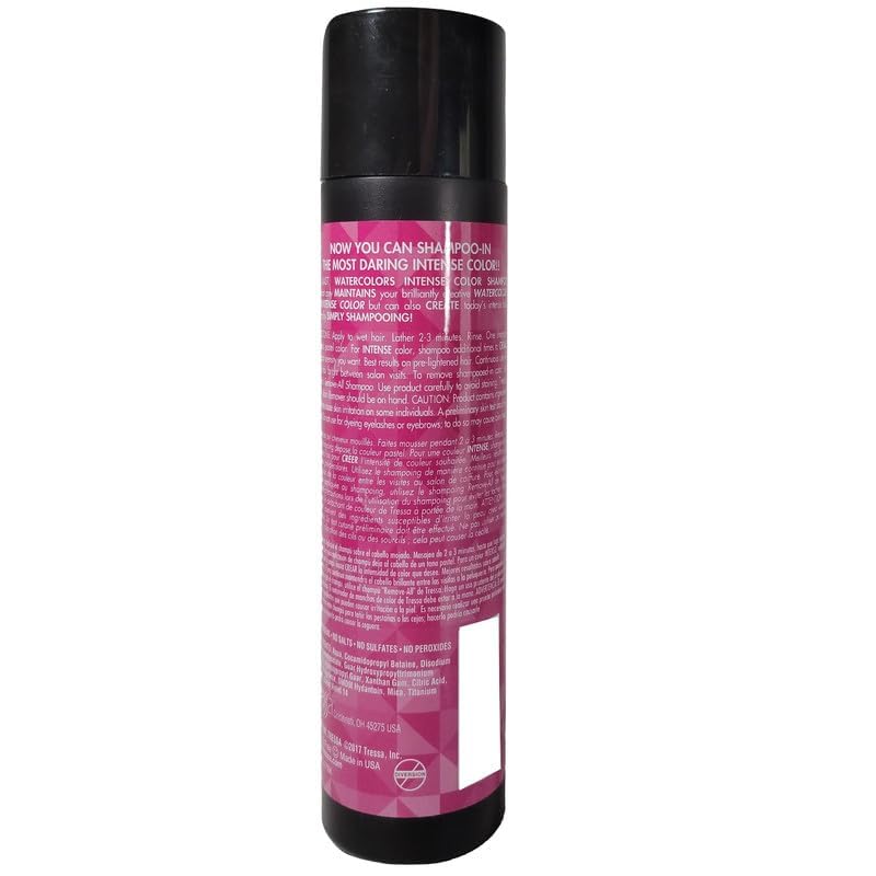Watercolors pink model with refreshed pink hair showcasing salon‑like shine
