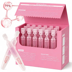 Watofun front packaging showing sealed ampoules and portability benefit