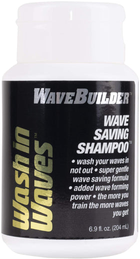 WAVEBUILDER front packaging showing bottle and benefits for wave protection