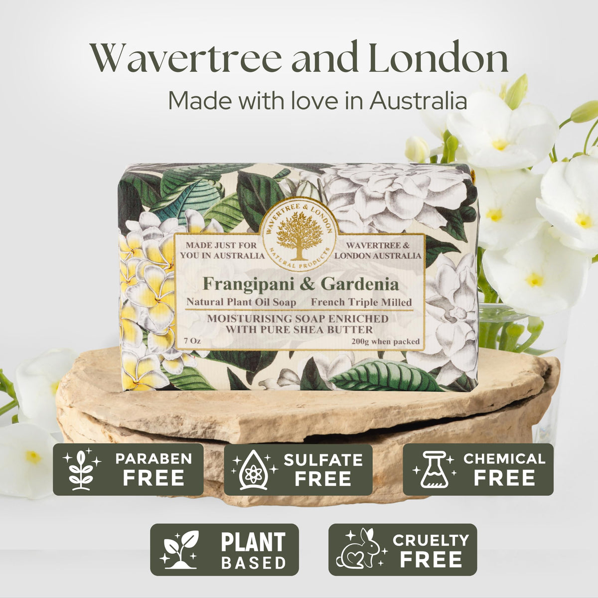 Wavertree & London lather close-up demonstrating rich creamy foam for moisturizing cleanse