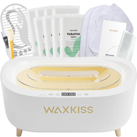 waxkiss front view with lid showing sleek design and easy controls, ideal for home use