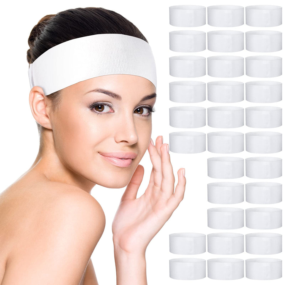 Waydress front packaging showing 140 headbands for salon convenience