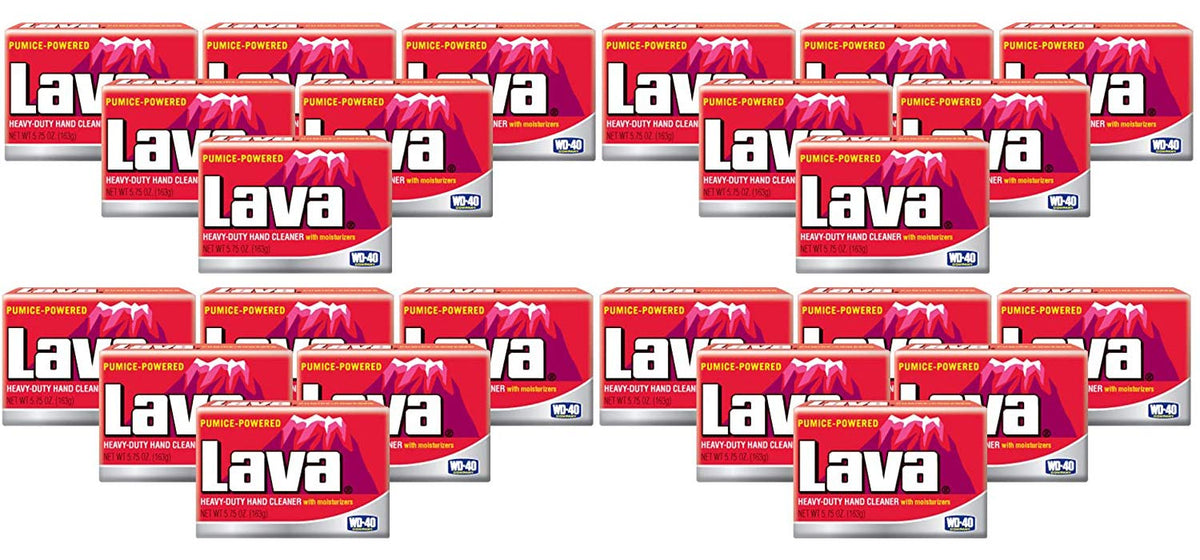 WD-40 Lava bar front packaging showing 5.75 oz. label and bulk value