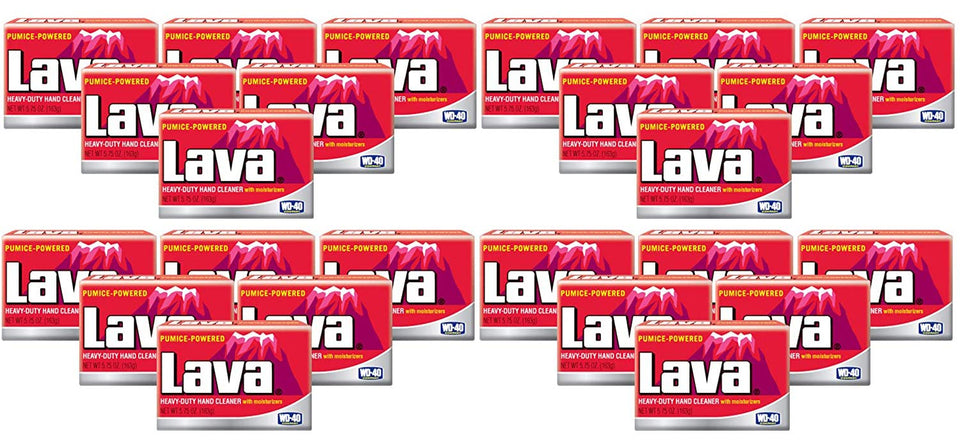 WD-40 Lava bar front packaging showing 5.75 oz. label and bulk value
