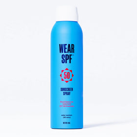 WearSPF front can showing label and SPF 50 protection
