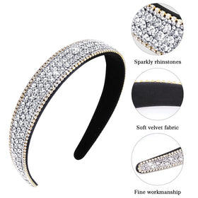 Wecoe close-up of rhinestones highlighting crystal texture and reflective shine