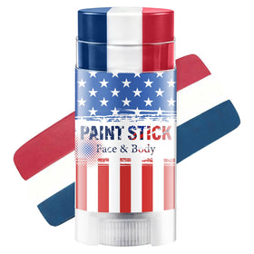 WEEMAY front packaging showing three-color face paint stick for quick use