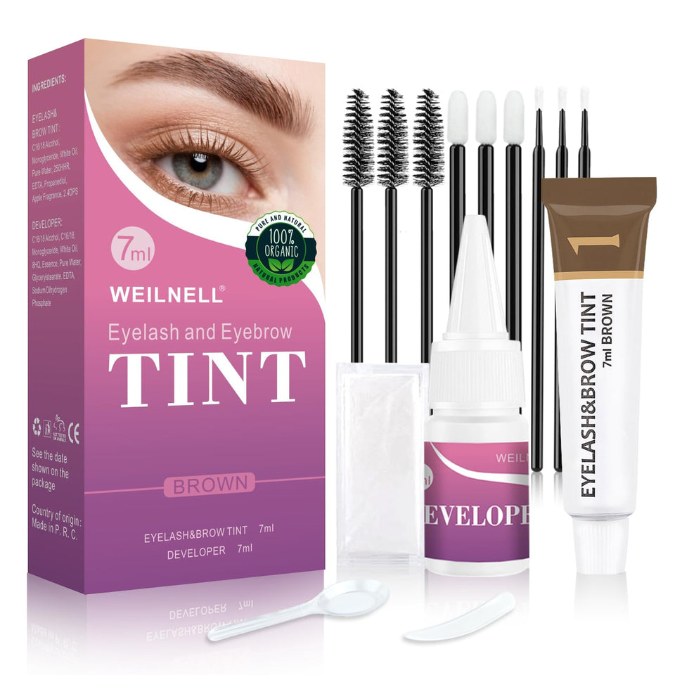 WEILNELL front packaging showing light brown kit and tools for easy use