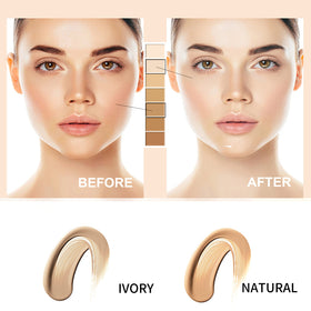 weispo CC cream dispensed on hand demonstrating sheer coverage