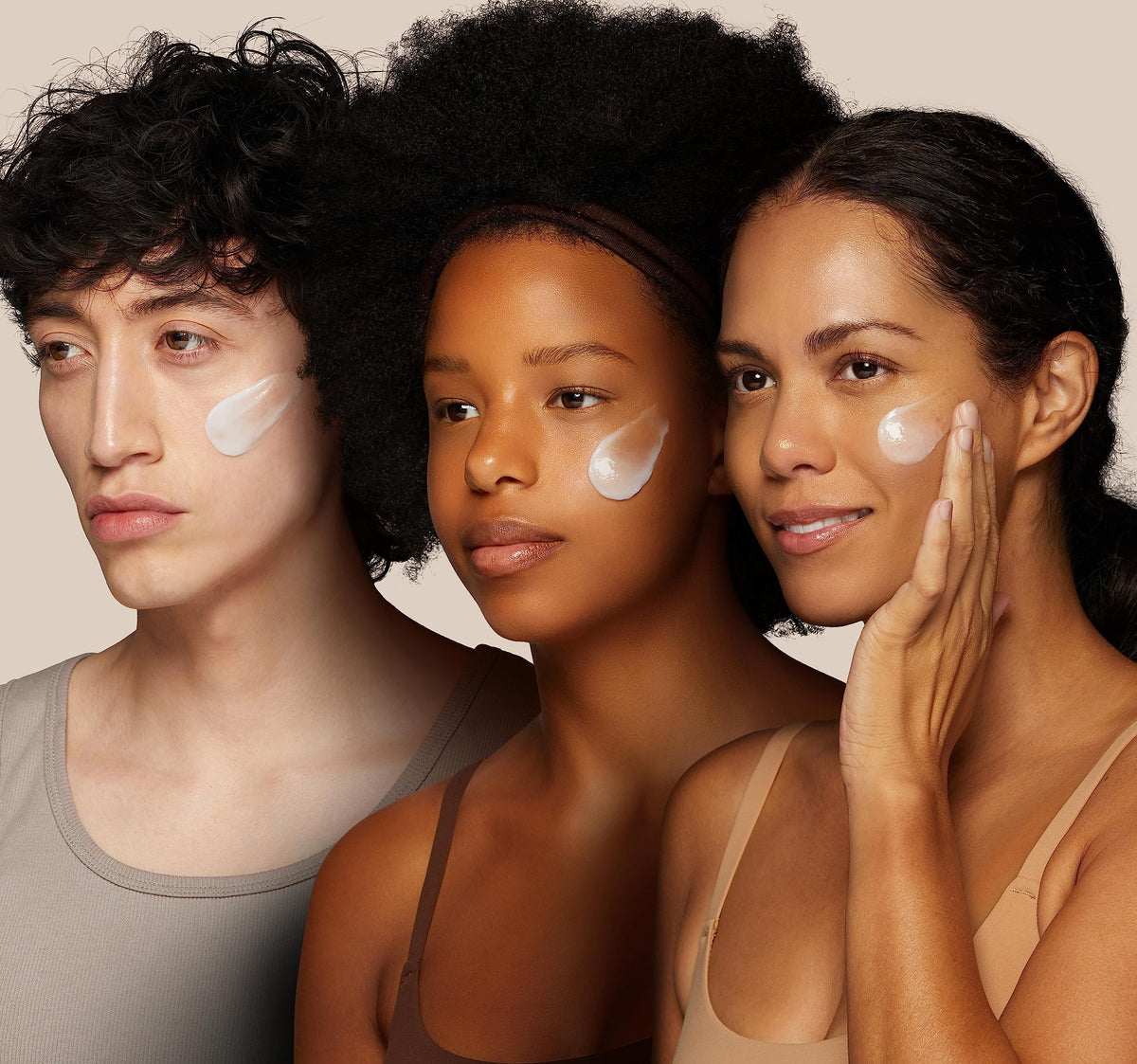 weispo applying on face to prime skin and extend makeup wear benefit