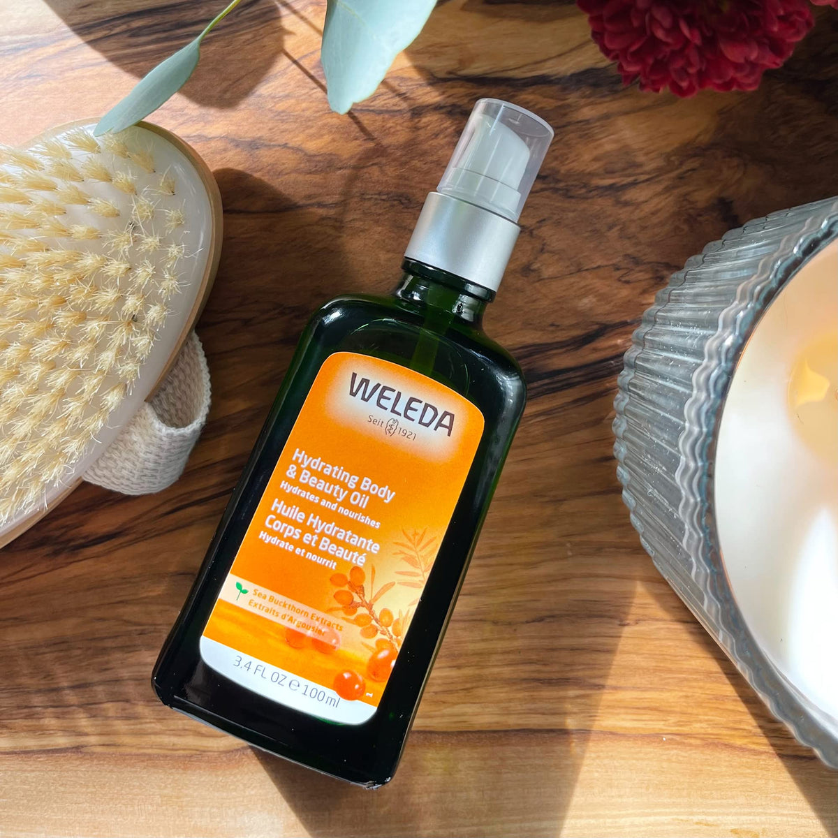 Weleda cuticle care nail detail showing moisturized nails and healthier look