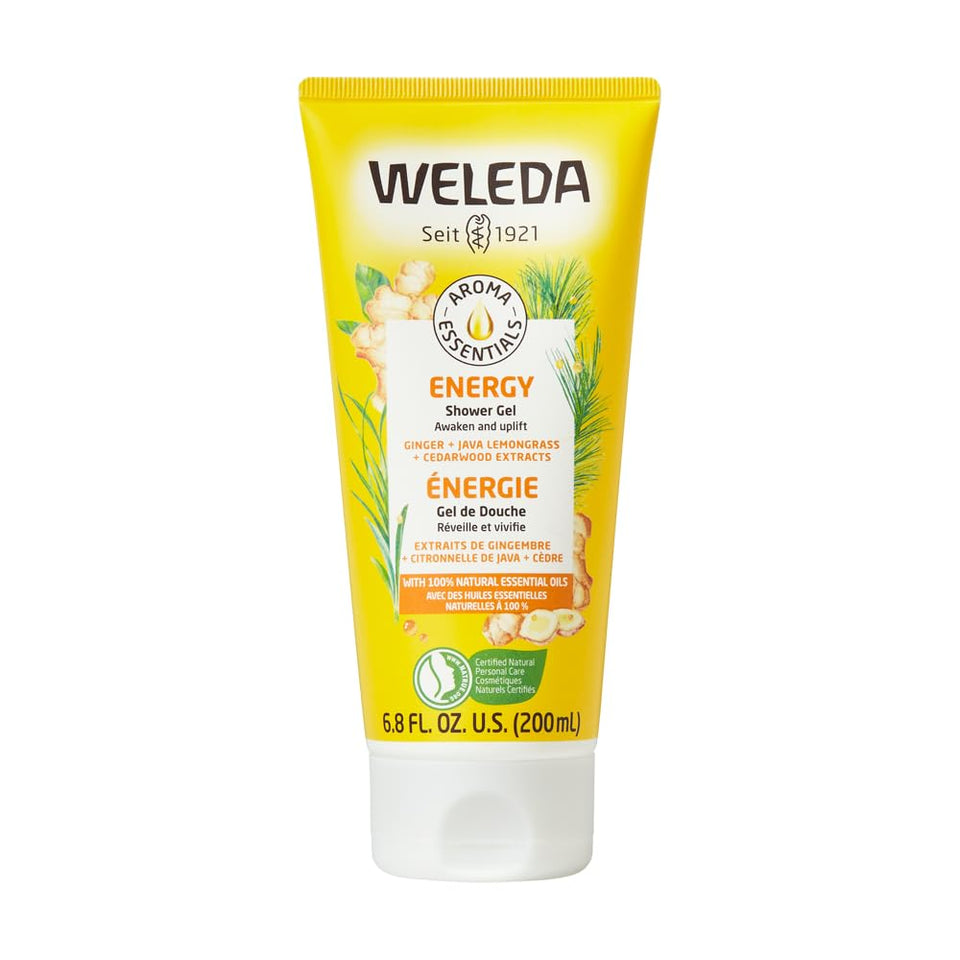 Weleda front bottle showing label and refreshing citrus scent benefit