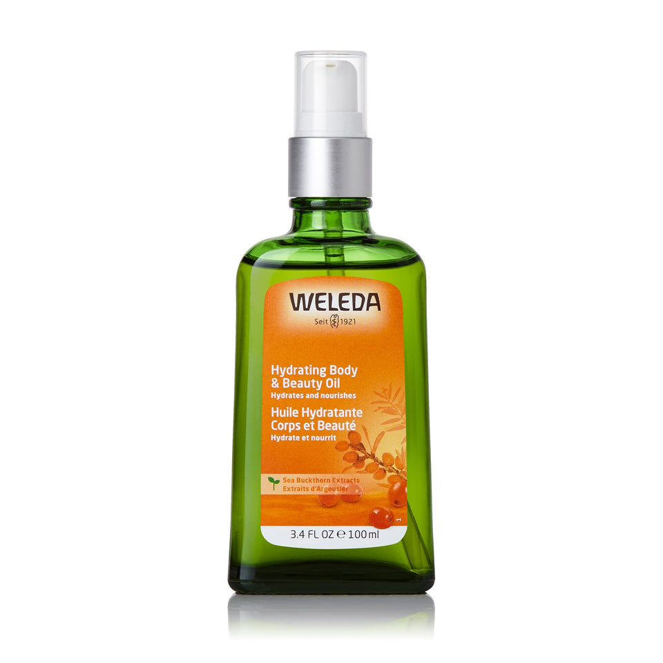 Weleda front packaging showing sea buckthorn oil for nourishing hydration