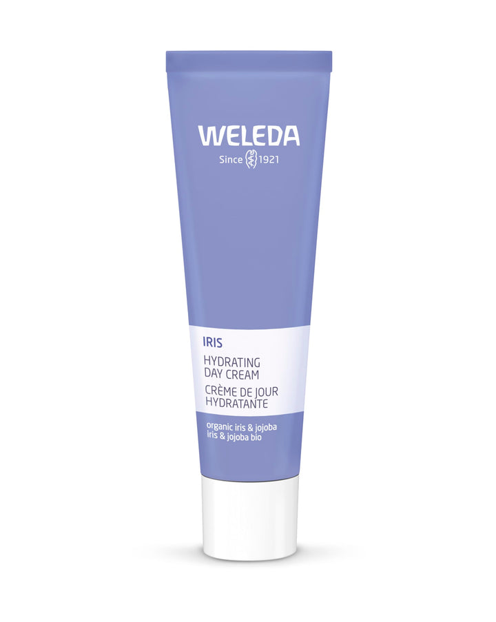 Weleda front tube showing packaging and easy travel hydration