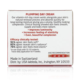 Weleda open jar revealing plush cream texture for instant hydration
