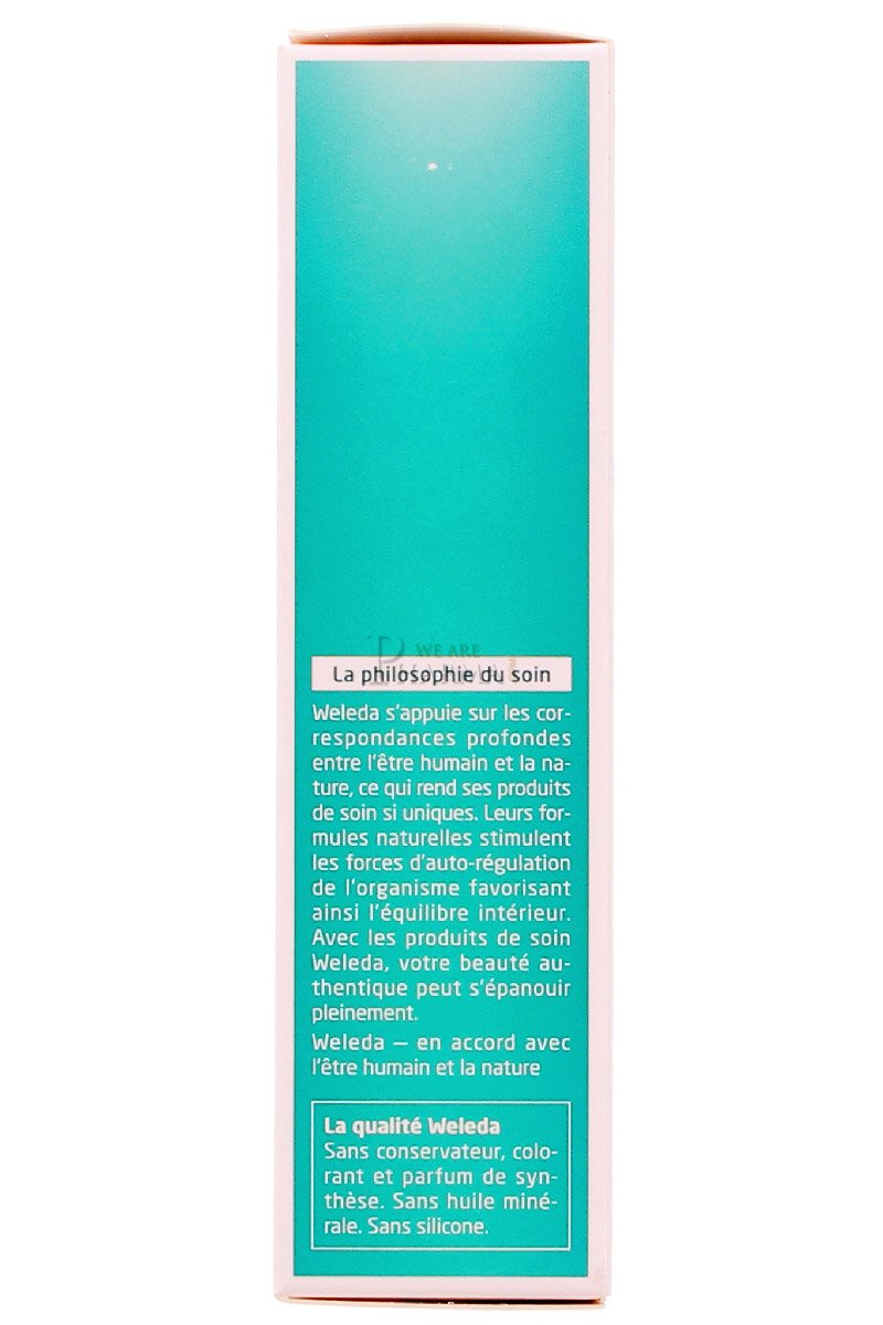 Weleda rosemary hair tonic bottle close-up label highlighting natural ingredients and brand trust