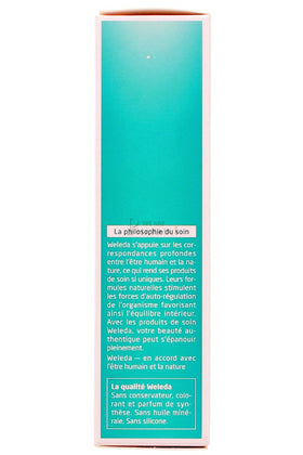Weleda rosemary hair tonic bottle close-up label highlighting natural ingredients and brand trust