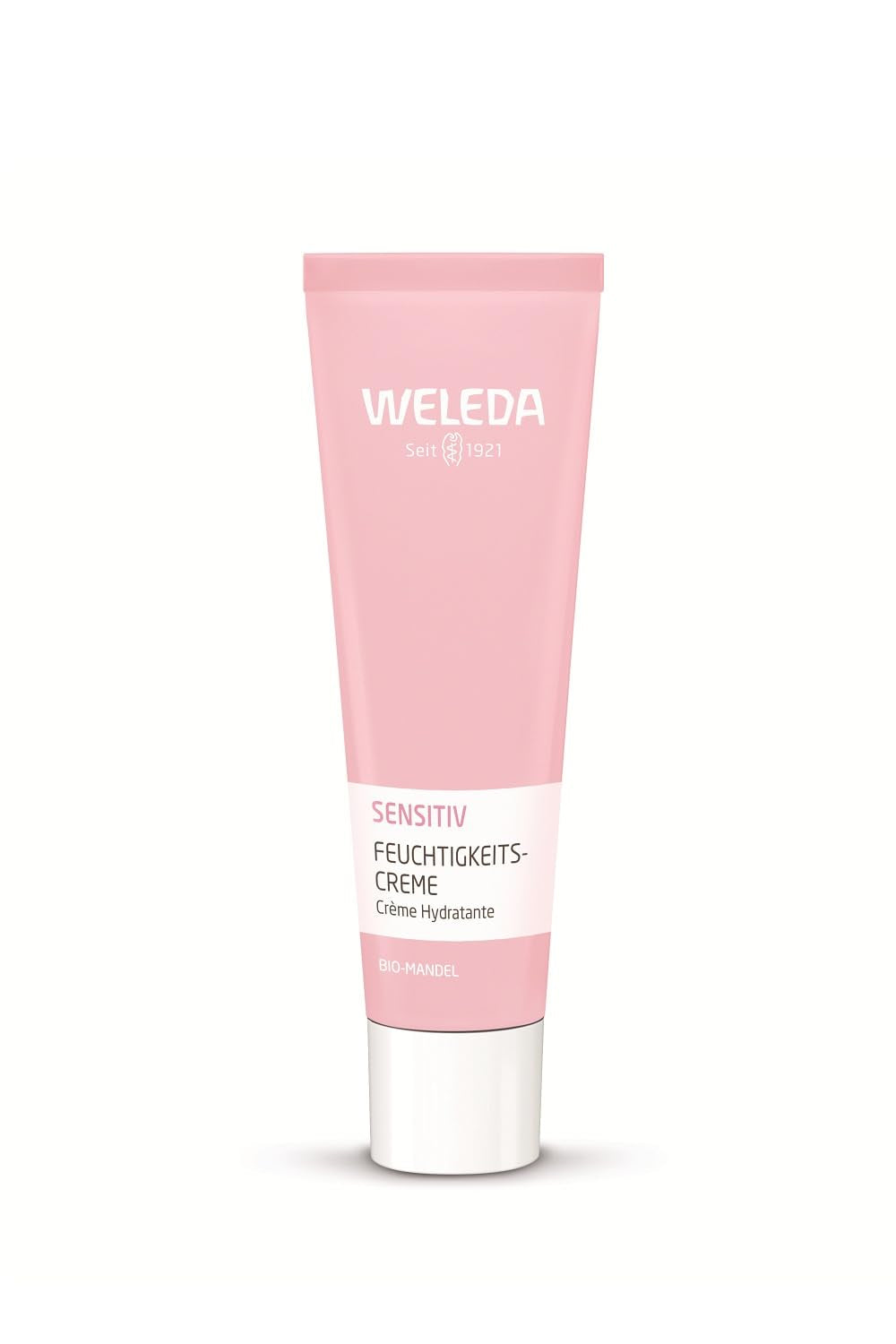 Weleda tube front view showing branding and fragrance-free benefit