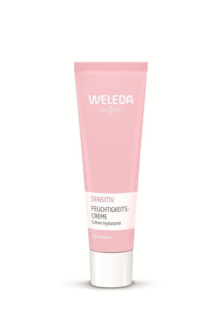 Weleda tube front view showing branding and fragrance-free benefit