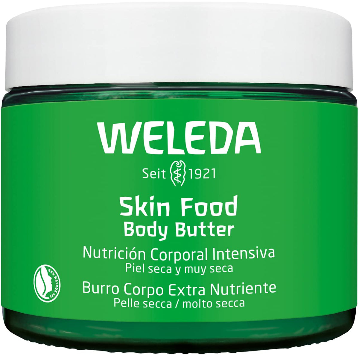 Weleda Skin Food front packaging showing jar and product name for clear identification