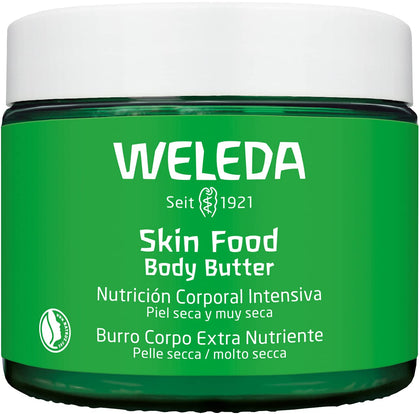 Weleda Skin Food front packaging showing jar and product name for clear identification