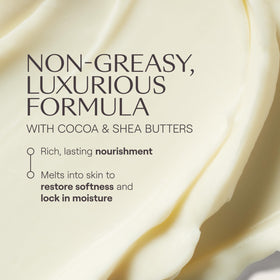 Weleda ingredient butters with shea and cocoa highlight deep nourishment