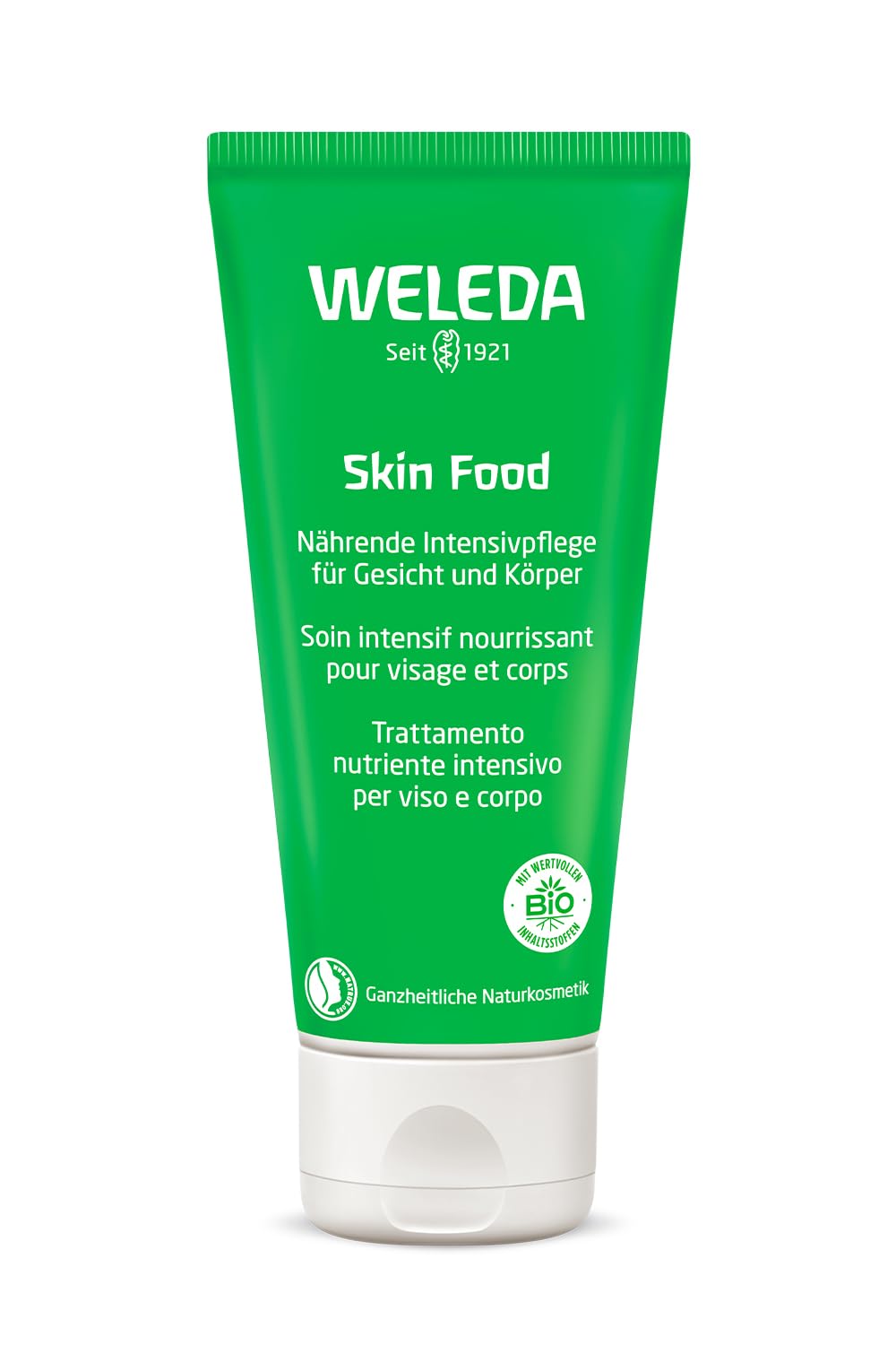 Weleda front tube image showing packaging and product name for quick identification