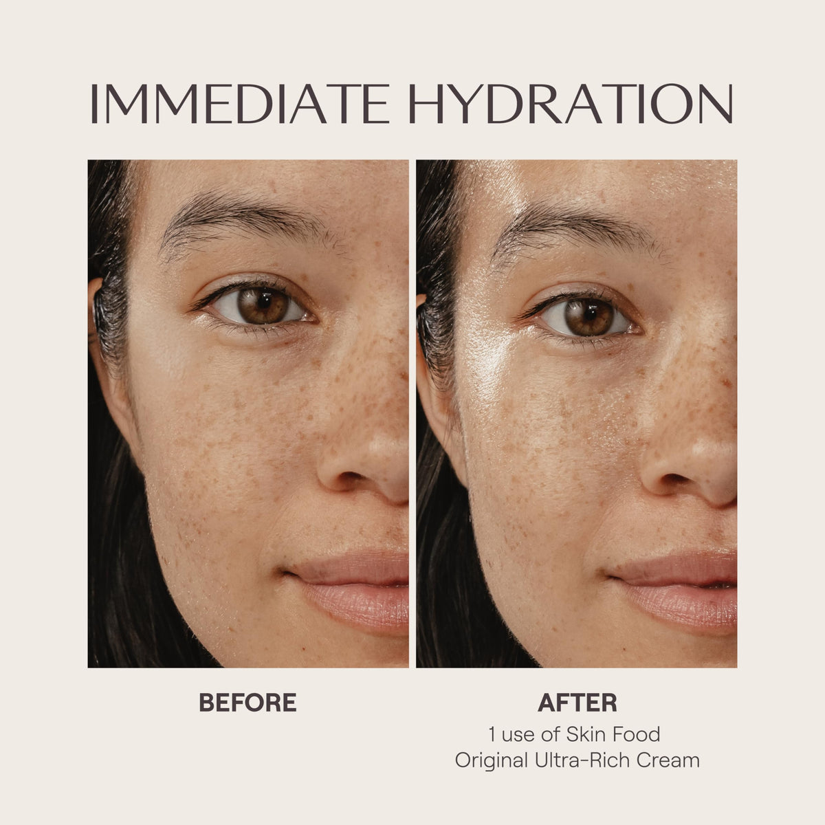 Close-up of Weleda Skin Food label conveying ingredient transparency and natural promise