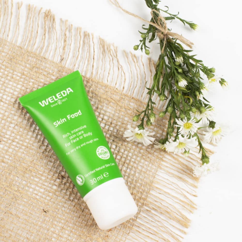 Weleda Skin Food creamy texture close-up illustrating rich nourishment