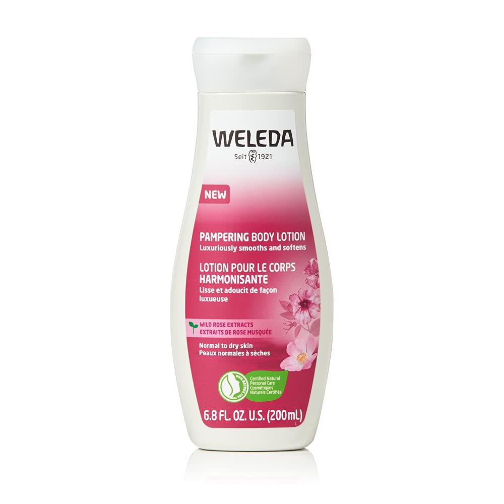 Weleda front packaging showing label and floral design for clear identification and trust
